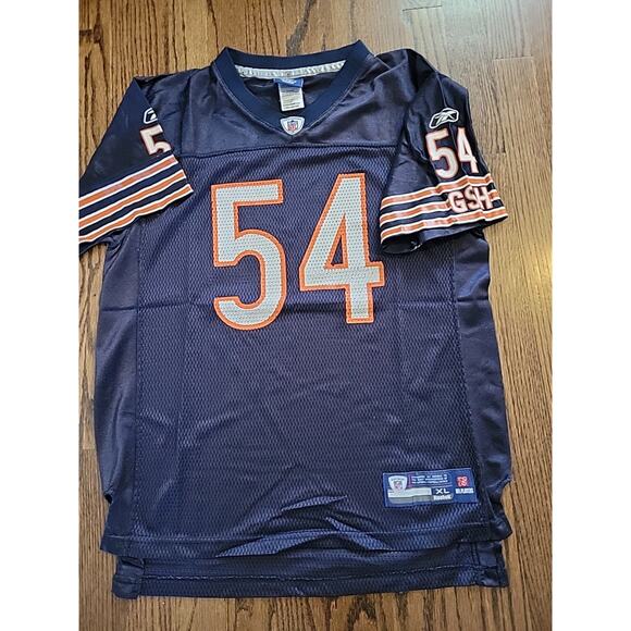 Reebok Brian URLACHER CHICAGO BEARS NFL Football Jersey Youth XL 18-20 Boys - Picture 2 of 10